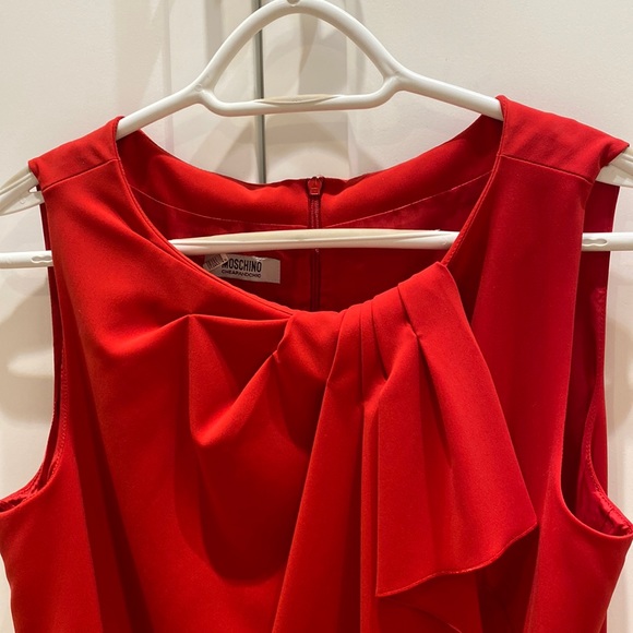 MOSCHINO CHEAP AND CHIC red dress s 10 - Picture 2 of 13